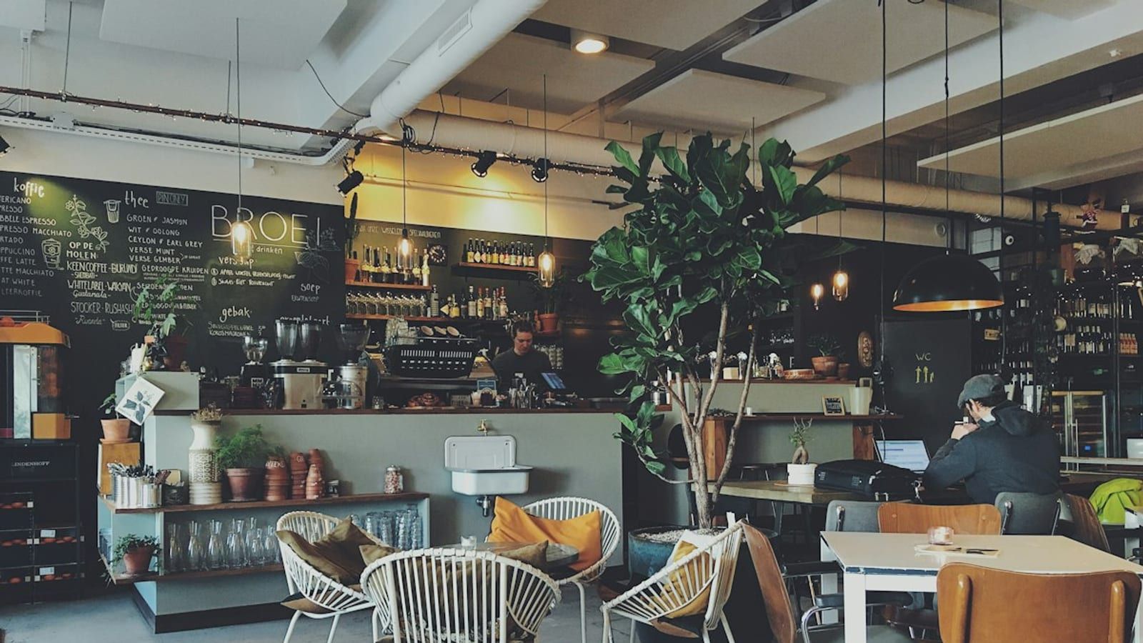 Café in der Kölner Südstadt