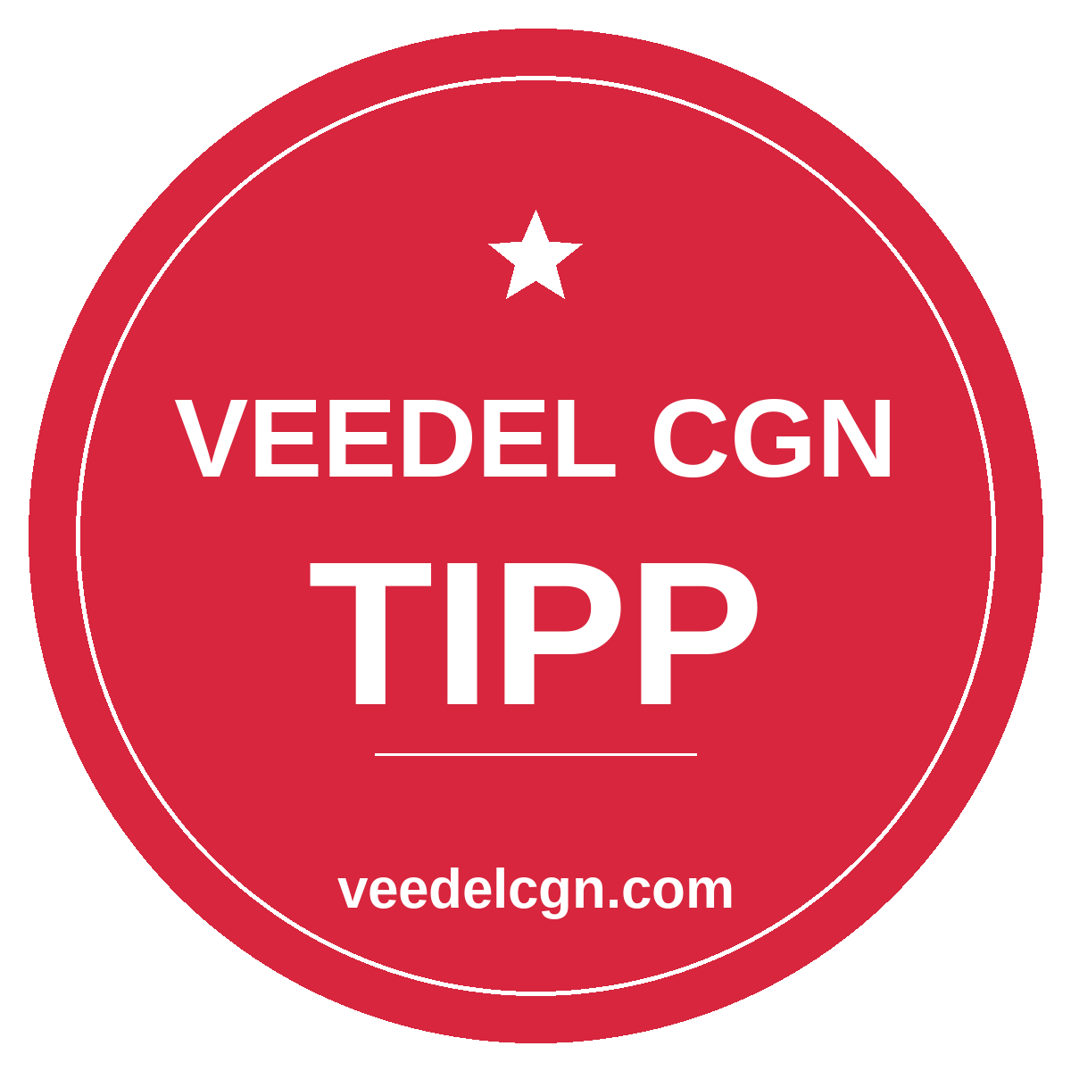 VEEDEL CGN Tipp Badge