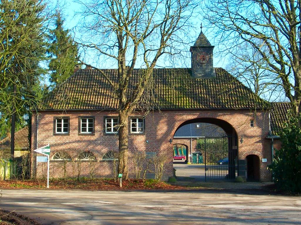 Das historische Gut Leidenhausen in Köln-Eil, Archivaufnahme ohne Festbetrieb